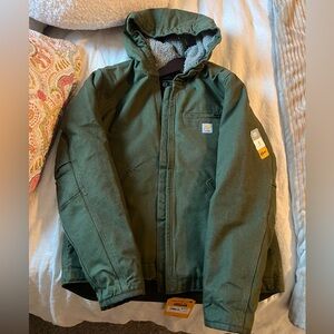 Carharrt Women’s Sherpa Lined Winter Jacket - Warmest Rating, size Small NWT